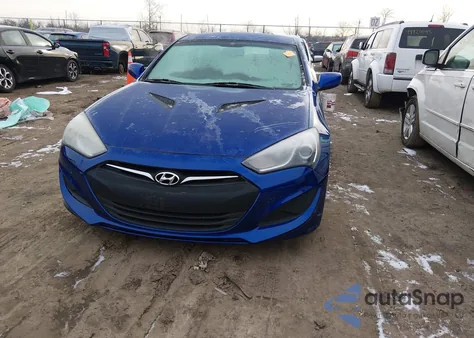 2013 Hyundai Genesis 2.0T z USA, uszkodzony, nr VIN KMHHT6KD7DU091971